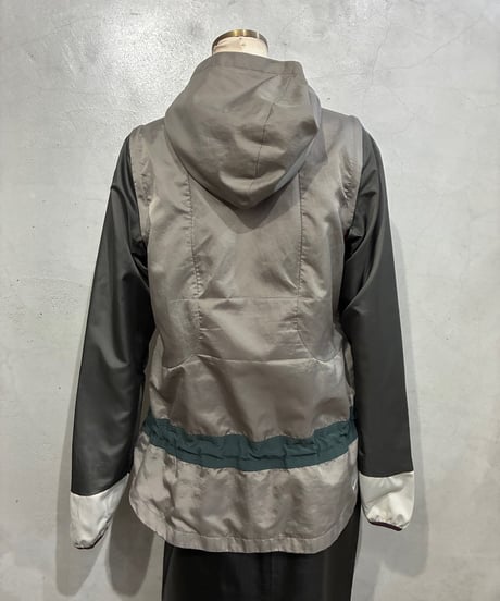 GYAKUSOU NIKE UNDERCOVER Removal Sleeve Zipup Jacket GR DGR