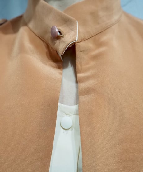Bicolor Design Blouse ORIV