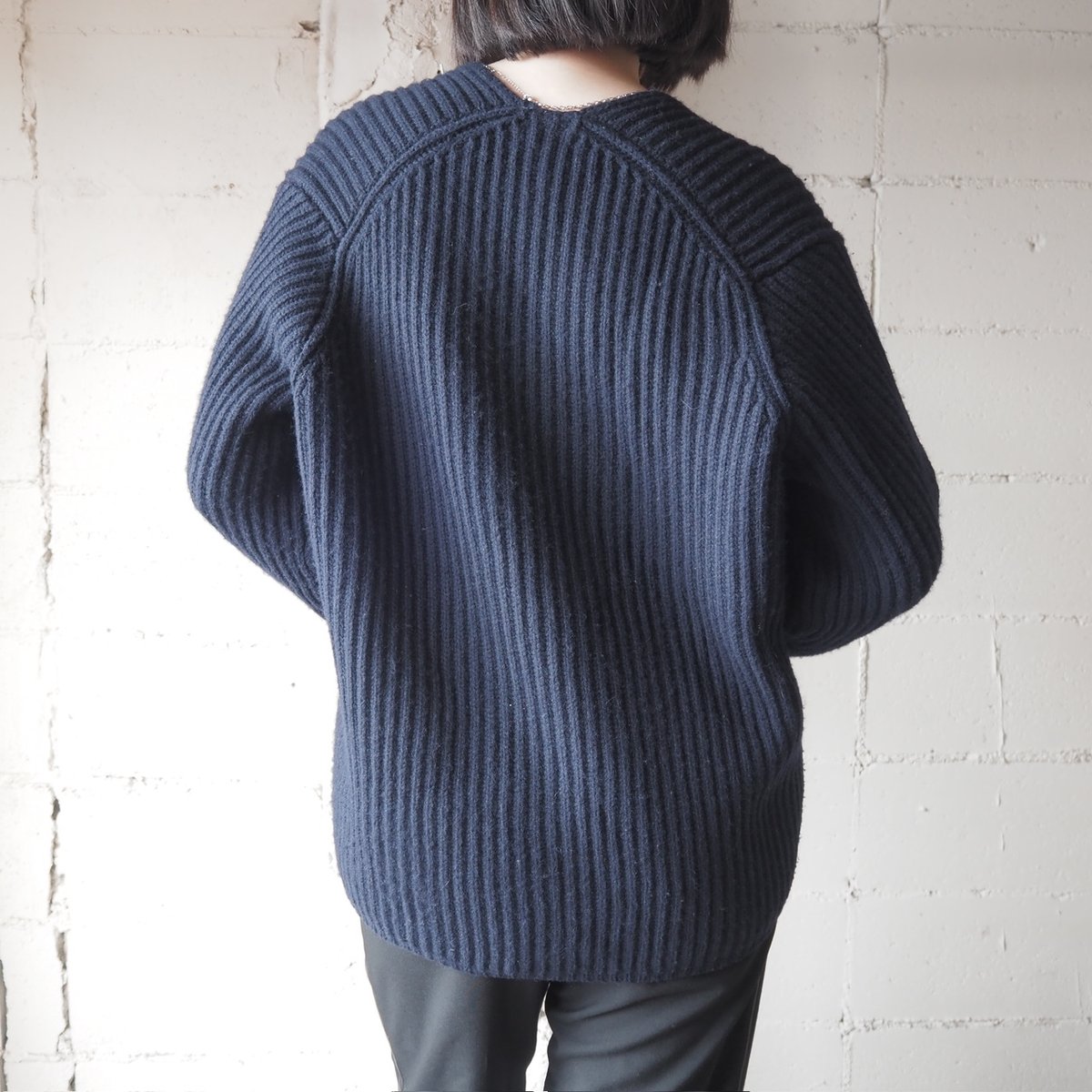ACNE STUDIOS DEBORAH L-WOOL Rib Sweater NV | Orfeo