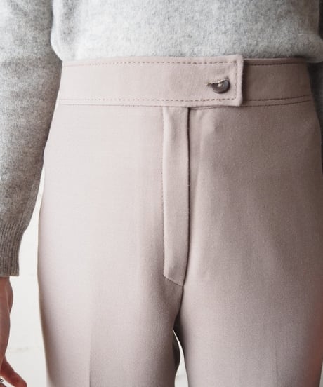 Center Pressed Straight Pants BE