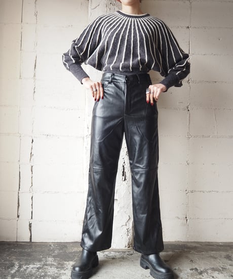 Fake Leather Pants BK