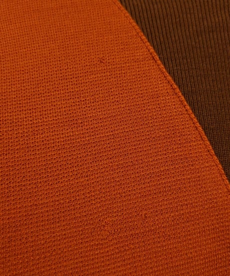 1970's Bicolor Turtle Neck Sweater ORBR