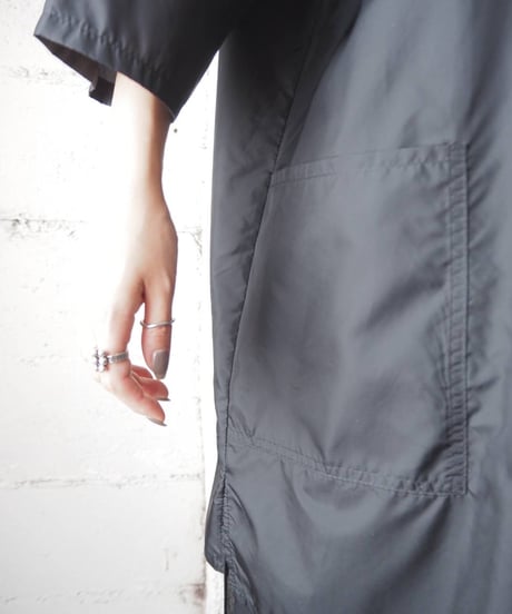 andre Collarless Coat BK