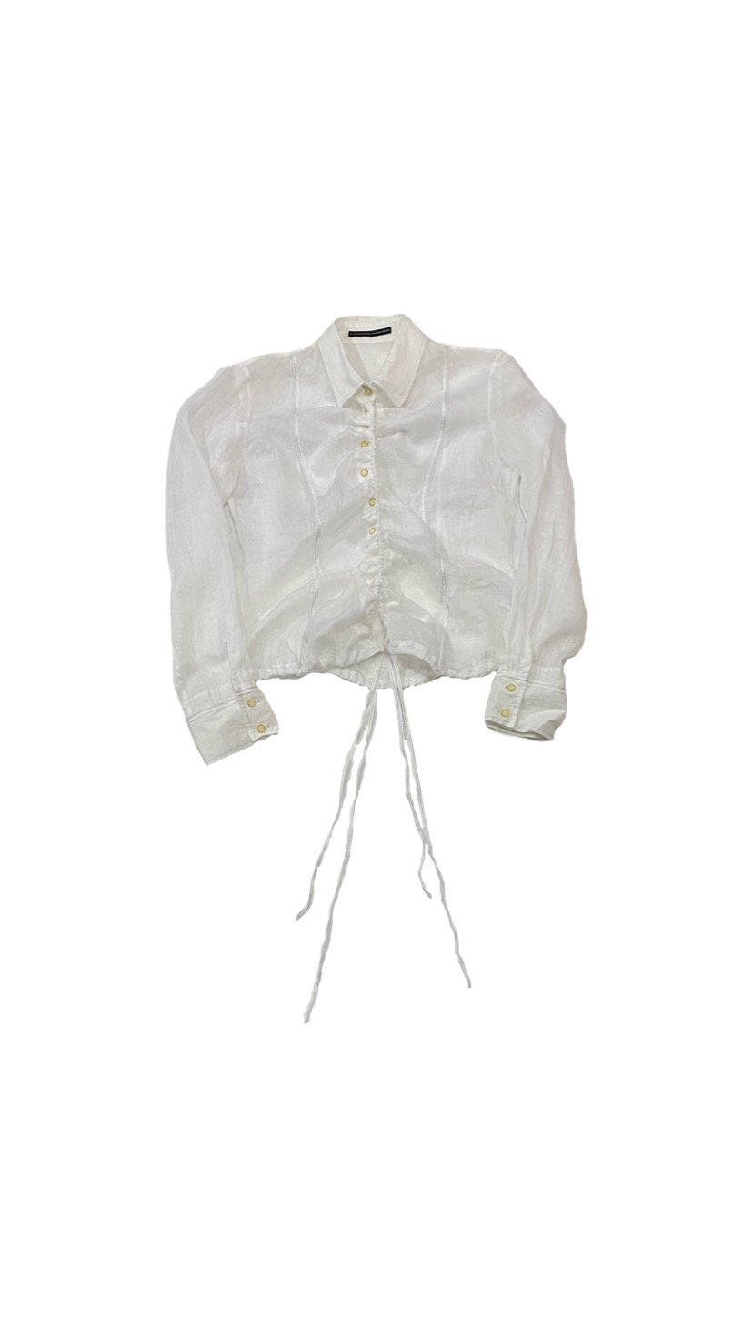 MARITHE FRANCOIS GIRBAUD Drawstring Design Shir