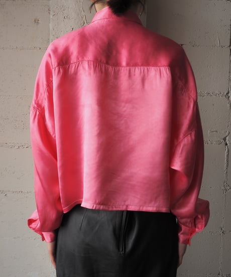 Michel Satin Short Shirt PI