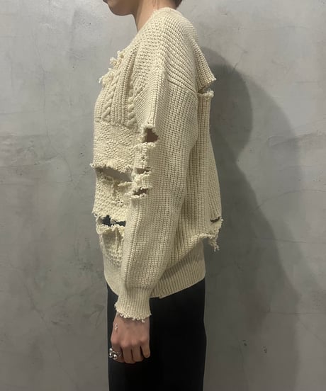 Remake Crashed Fisherman Knit IV