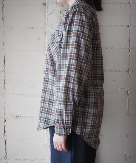 1980's BIG MAC Check Shirt BR GN