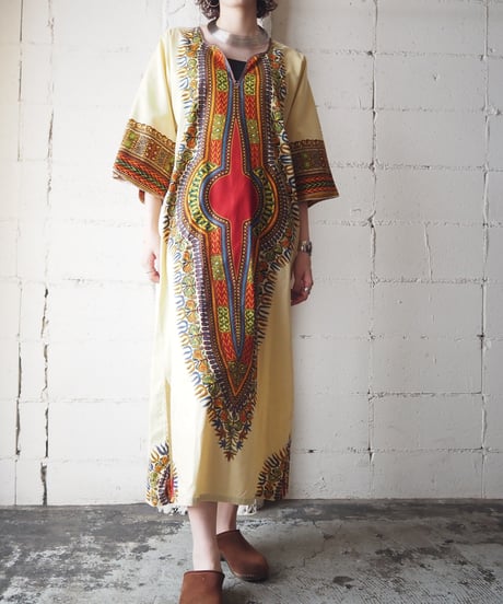 Dashiki Pattern Dress BEREBL