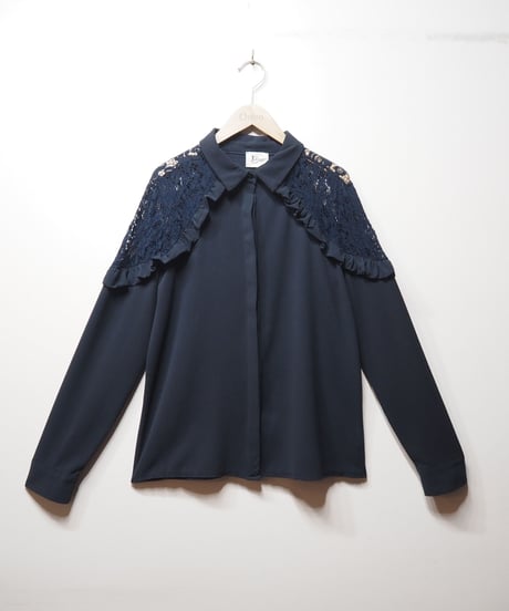 Lace Shoulder Blouse NV