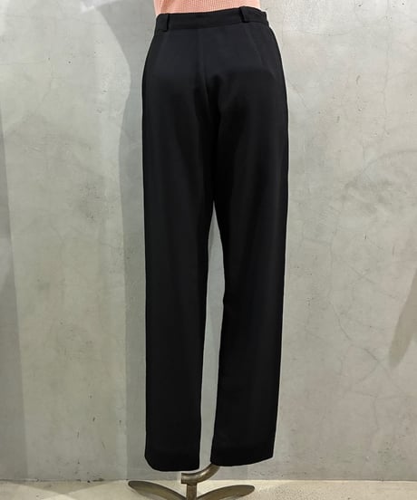 Italy Zip Pockets Pants BK