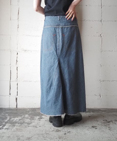 MARITHE FRANCOIS GIRBAUD Denim Skirt NV