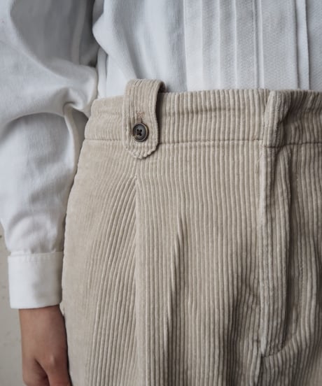 Corduroy Wide Pants IV