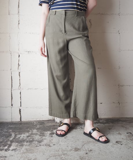 MAX STUDIO Linen Mix Wide Pants KA