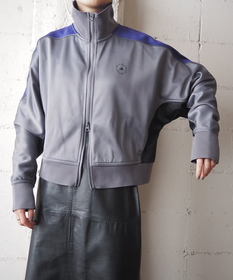 adidas by Stella McCartney Crlpped Track Jacket GRPUR