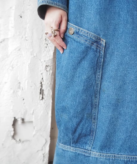 Big Pocket Denim Dress NV