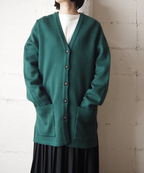V Neck Knit Cardigan GN
