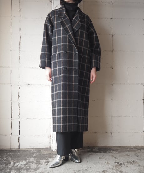 1980's harvé benard Check Long Chester BK PI BE
