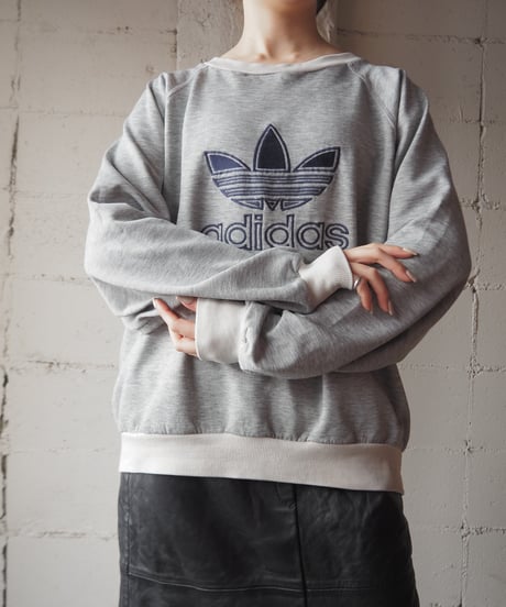 1980's adidas Trefoil Embroidery Sweat GR