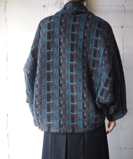 Dolman Sleeve Pattern Jacket NVBK
