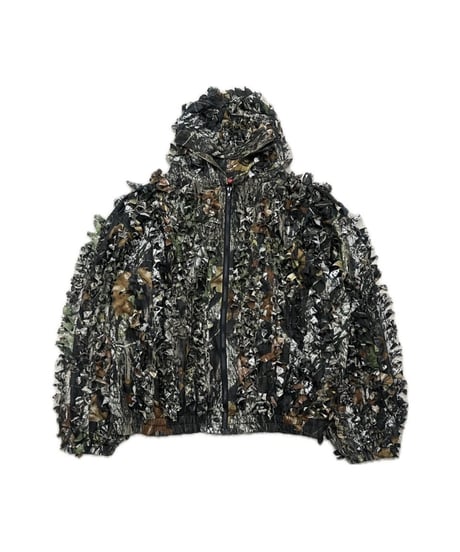 Sheer × Camouflage Zipup Hoodie KA
