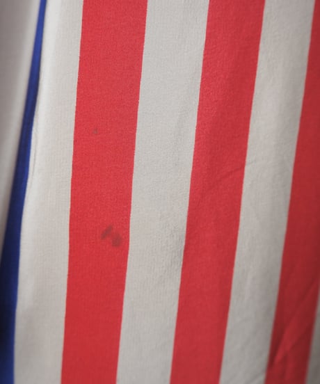 1980's Stripe Silk Shirt Dress BEREPUR