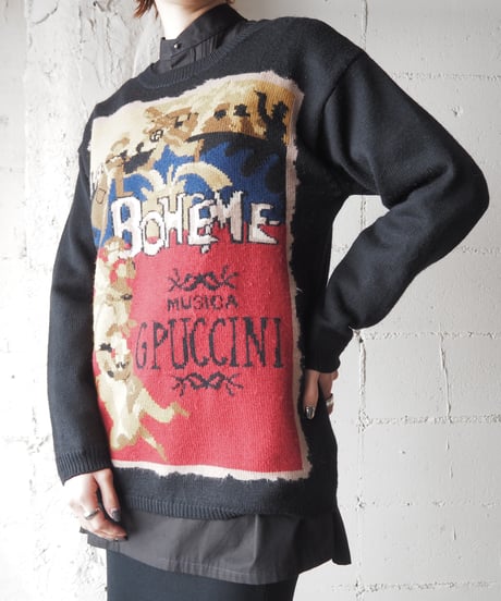 G.PUCCINI "LA Boheme" Knit BKREYE