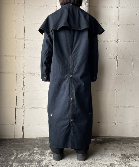 Long Cape Coat BK