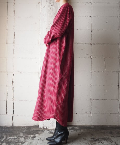 L.L.Bean Pleated Bosom Dress RE
