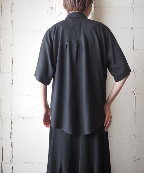 s/s Rayon Shirt BK
