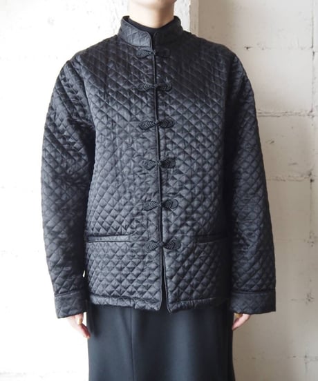 Quilted China Jacket BK