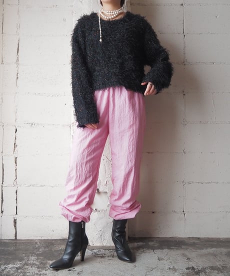 Colorfull Shaggy Knit BK