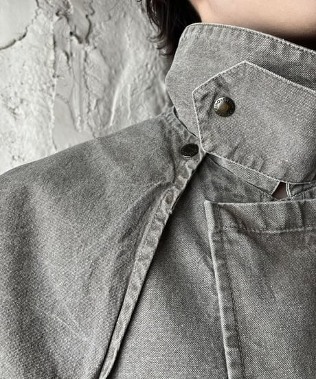 Removable Denim Duster Coat GR