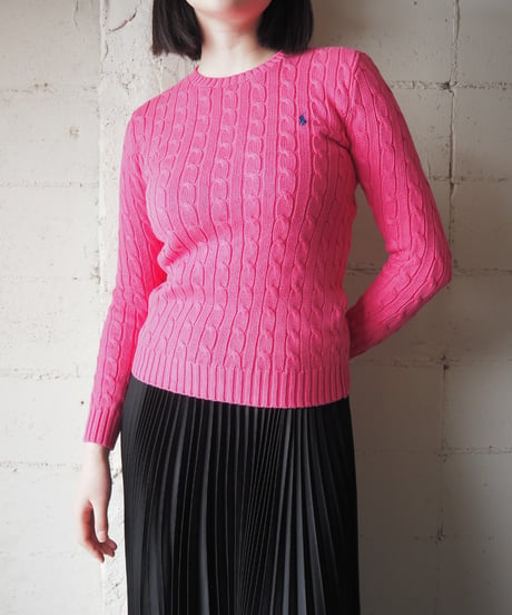 RALPH  LAUREN SPORT Cotton Cable Knit PI