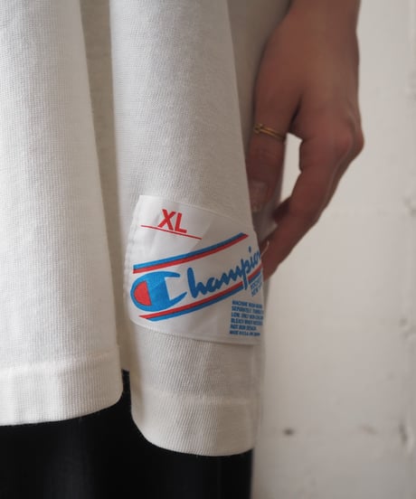 1980's Champion Football Tee WH BR