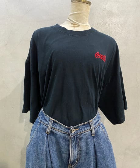 CoCa-Cola Logo Stitch Tee BK