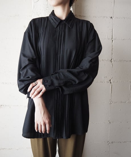 Tuck Design Shirt BK