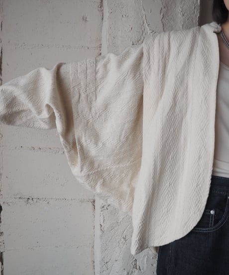 Dolman Sleeve Embroidered Jacket IV
