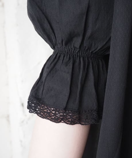 1940~50's Euro Shirt Dress BK