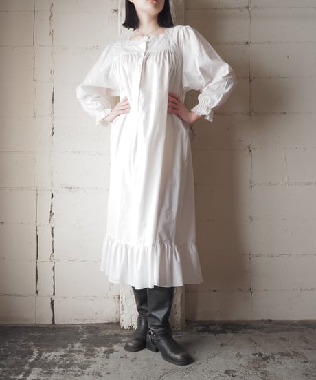 3 SUISSES Square Neck Night Dress WH