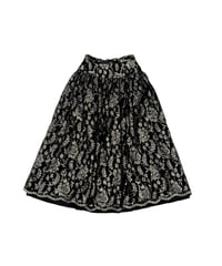 Glitter Embroidery Volume Skirt BKGD