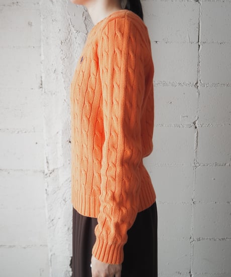 Ralph Lauren Cable Cotton Knit OR