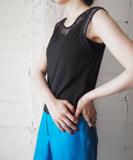 DKNY Sheer Docking Cutsewn BK