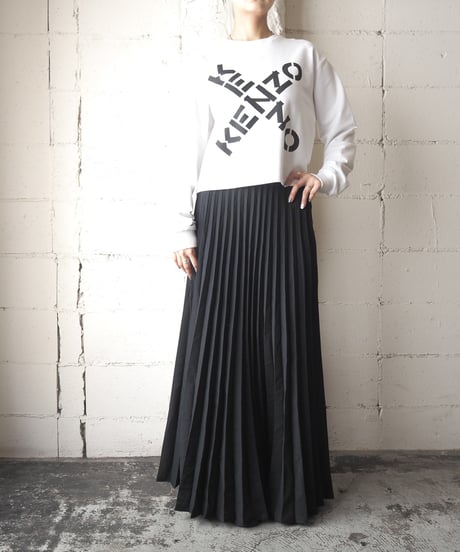 REMAKE KENZO Logo Long Sleeve Tee WH