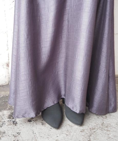 Beads Embroidery Tiered Sleeve Dress GRPUR