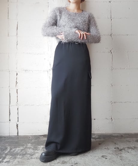 Lame Mix Shaggy Knit SV