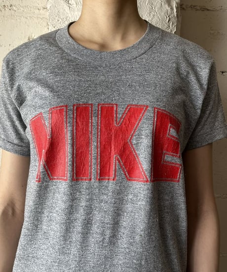 1980's NIKE Logo Tee GRRE