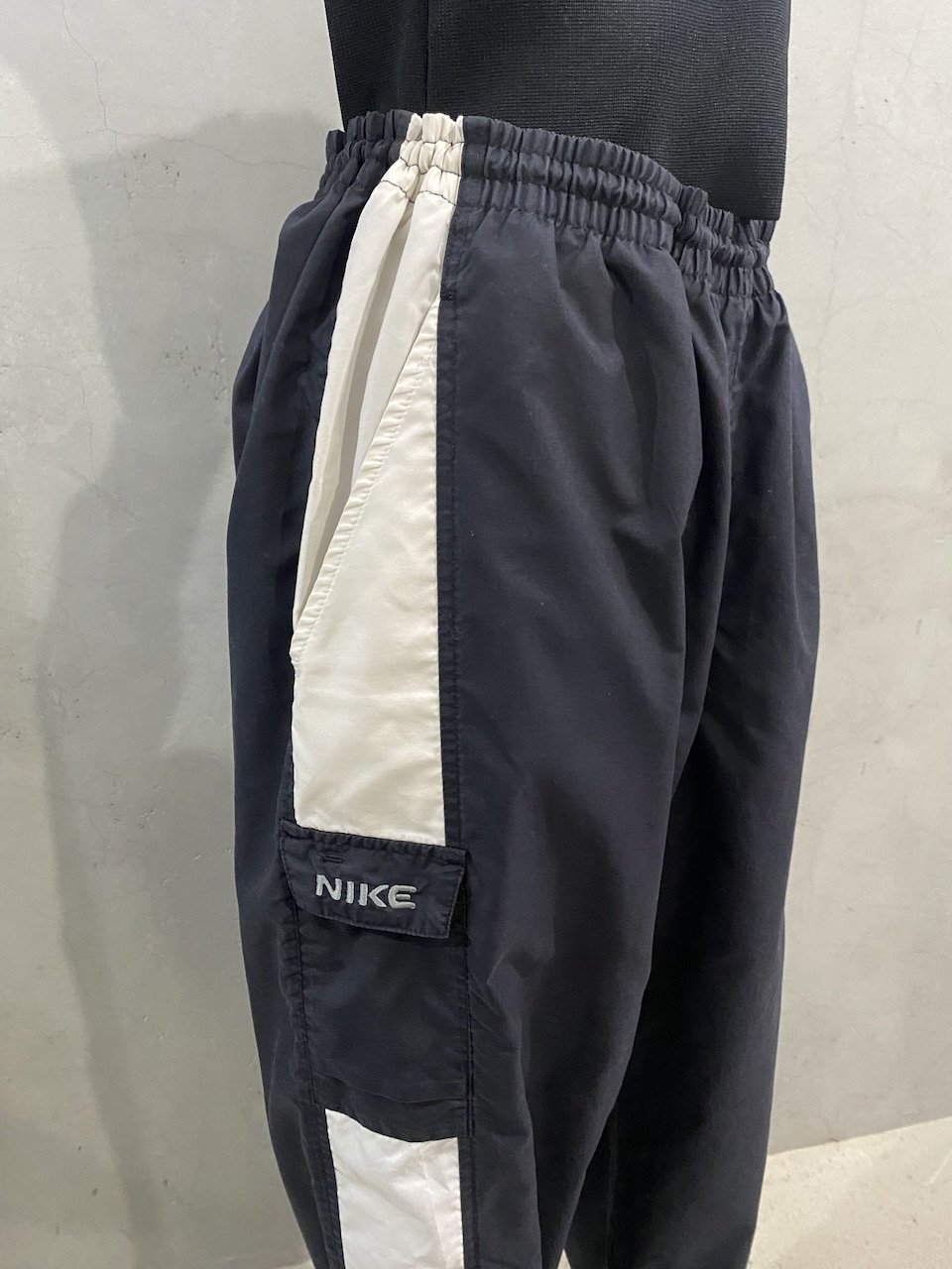 NIKE Side Zip Line Wide Pants BKWH | Orfeo