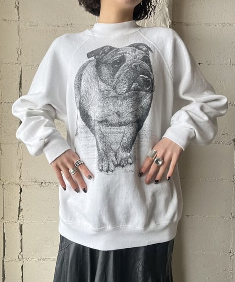 PUG print Sweat WH