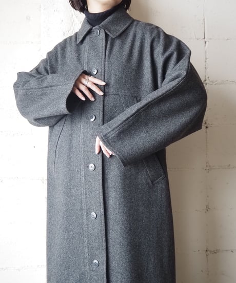 1960's Wool Soutien Collar Coat DGR