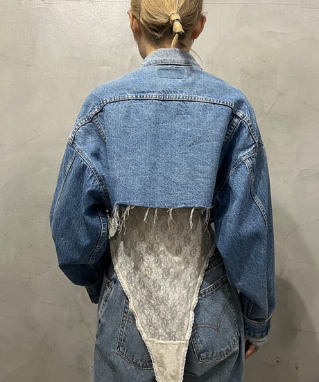 Remake Levi's Short Denim Jacket BL